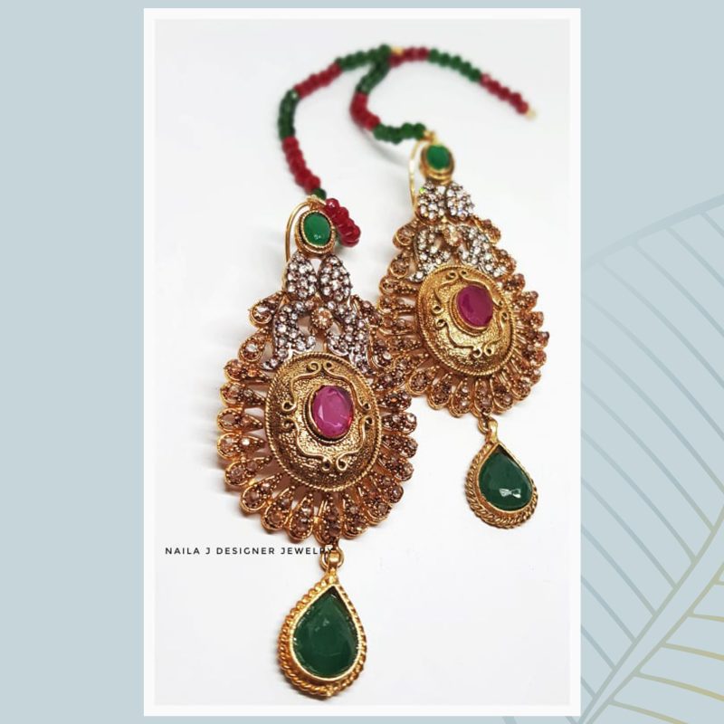 Ruby & Emerald Bridal Set - Image 3