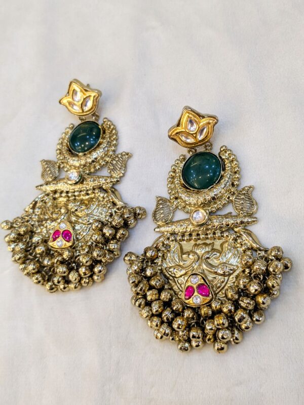 Royal long ear rings - Image 2
