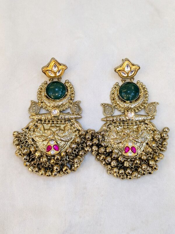 Royal long ear rings - Image 3