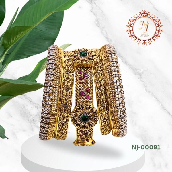 Handcrafted Gold Bangles