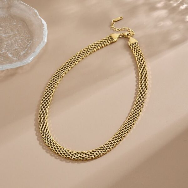 Multi-Strand Chain Necklace - Image 2