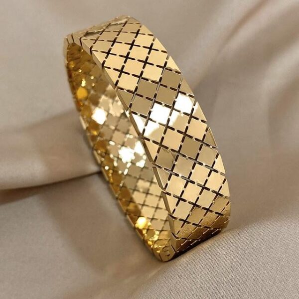 Geometric Design Bangle