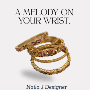 Handcrafted Gold Bangles (set)