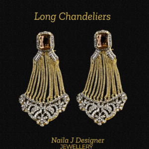 Long Chandelier Style Earrings